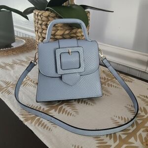ZARA Elegant Blue Handbag